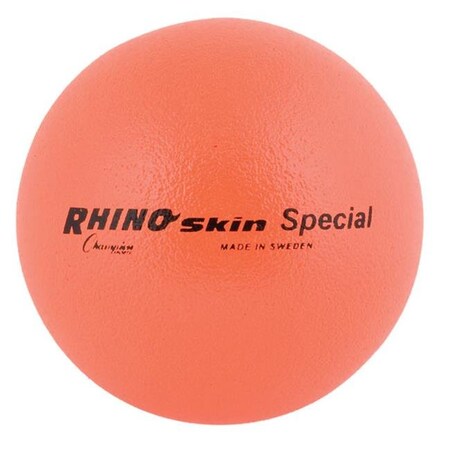 Champion Sports Champion Sports RS85NOR 8.5 in. Rhino Skin Ball; Neon Orange RS85NOR
